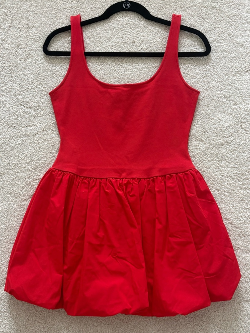 Mango Women's Red Bubble Dress